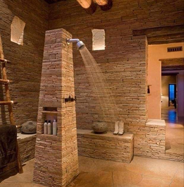 photo d'un chantier revètement pierre et carreaux